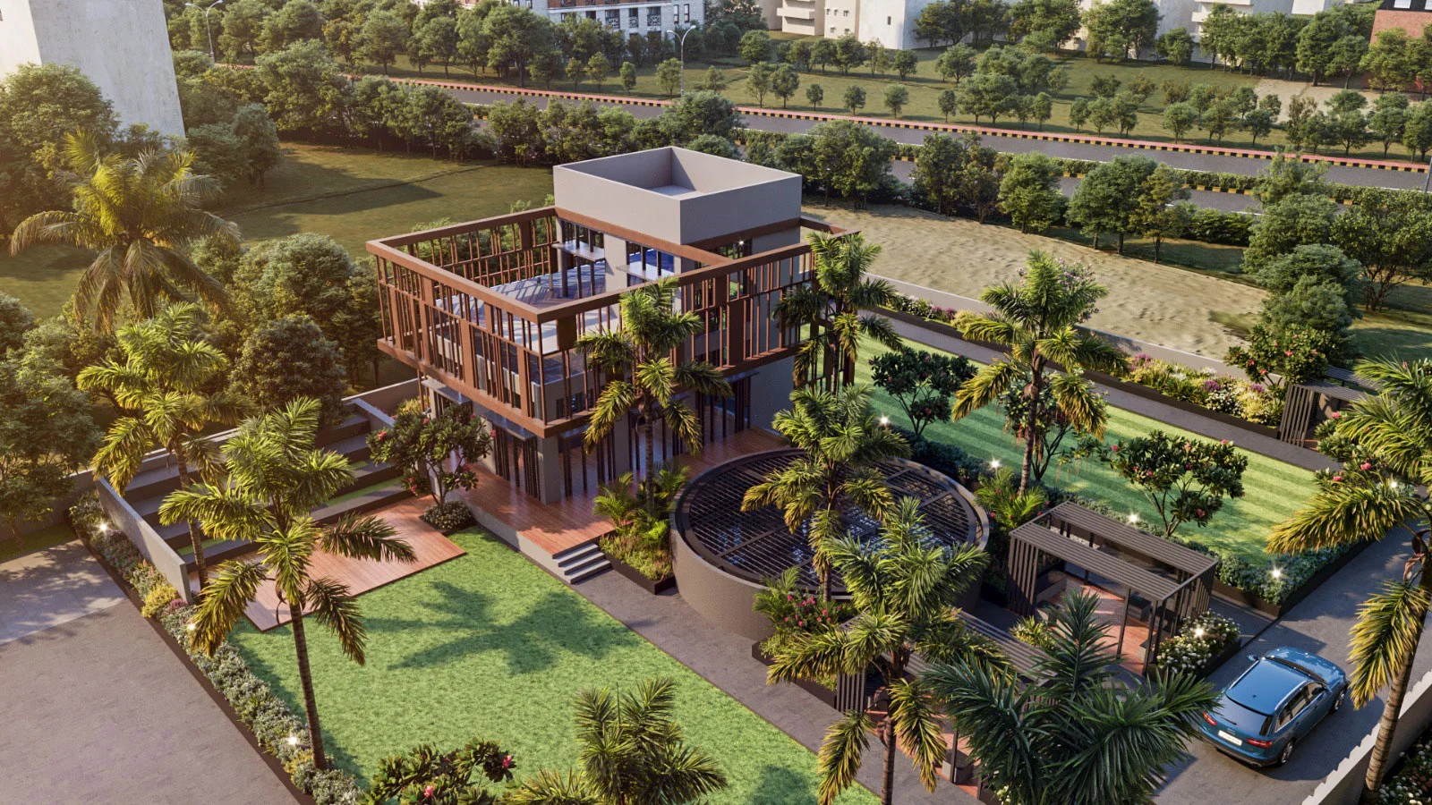 Sukhwani Ambar Wakad Top View Image